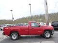 2008 Fire Red GMC Sierra 1500 Regular Cab 4x4  photo #4