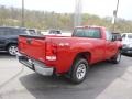 2008 Fire Red GMC Sierra 1500 Regular Cab 4x4  photo #5