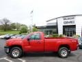 2008 Fire Red GMC Sierra 1500 Regular Cab 4x4  photo #8