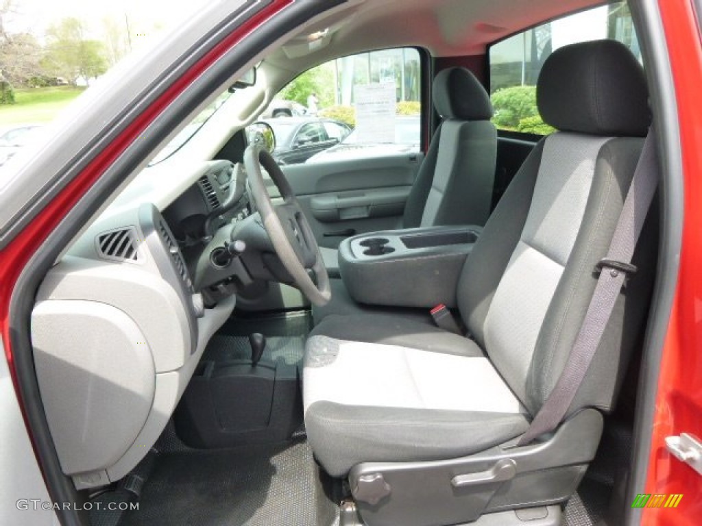 2008 Sierra 1500 Regular Cab 4x4 - Fire Red / Dark Titanium photo #10