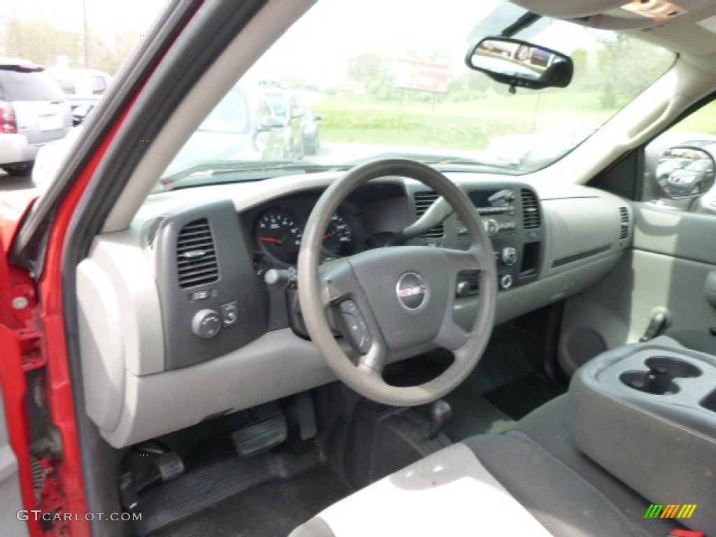 2008 Sierra 1500 Regular Cab 4x4 - Fire Red / Dark Titanium photo #11