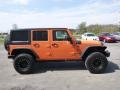 2012 Crush Orange Jeep Wrangler Unlimited Sport 4x4  photo #5