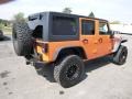 2012 Crush Orange Jeep Wrangler Unlimited Sport 4x4  photo #6