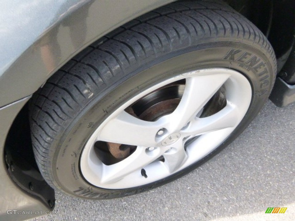 2005 MAZDA6 i Sport Hatchback - Steel Gray Metallic / Black photo #6