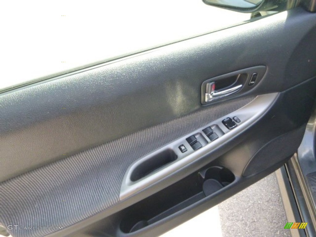 2005 MAZDA6 i Sport Hatchback - Steel Gray Metallic / Black photo #10
