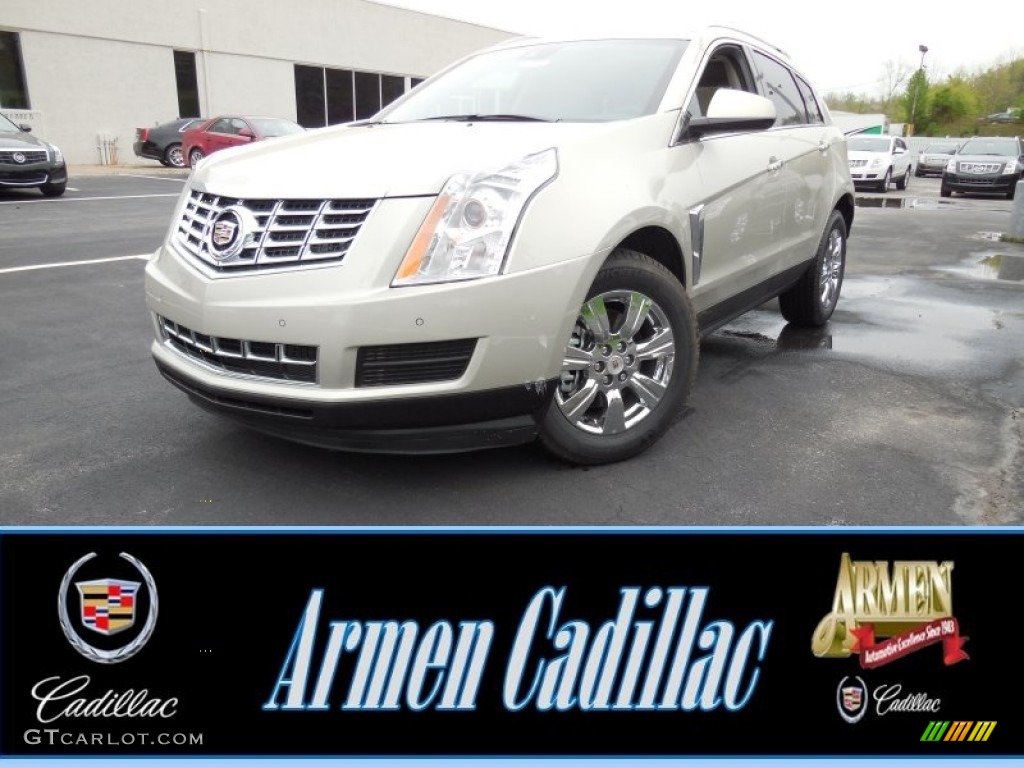 Silver Coast Metallic Cadillac SRX