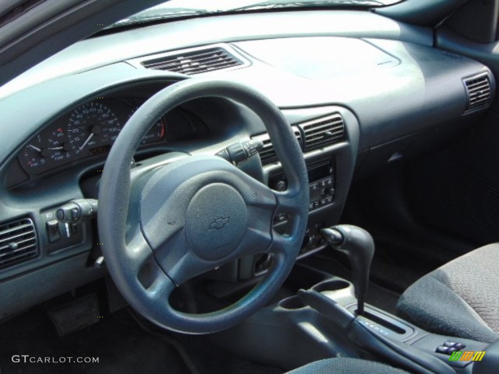 2003 Cavalier LS Sport Coupe - Olympic White / Graphite Gray photo #10