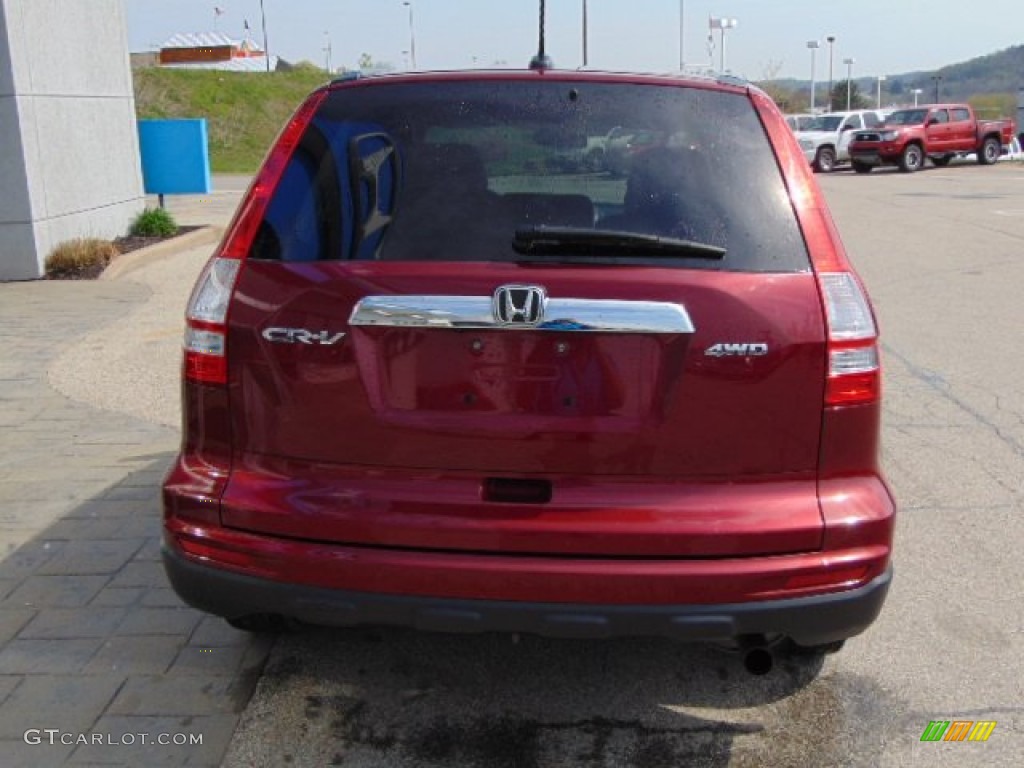 2011 CR-V EX-L 4WD - Tango Red Pearl / Gray photo #8