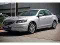 2011 Alabaster Silver Metallic Honda Accord EX-L Sedan  photo #9