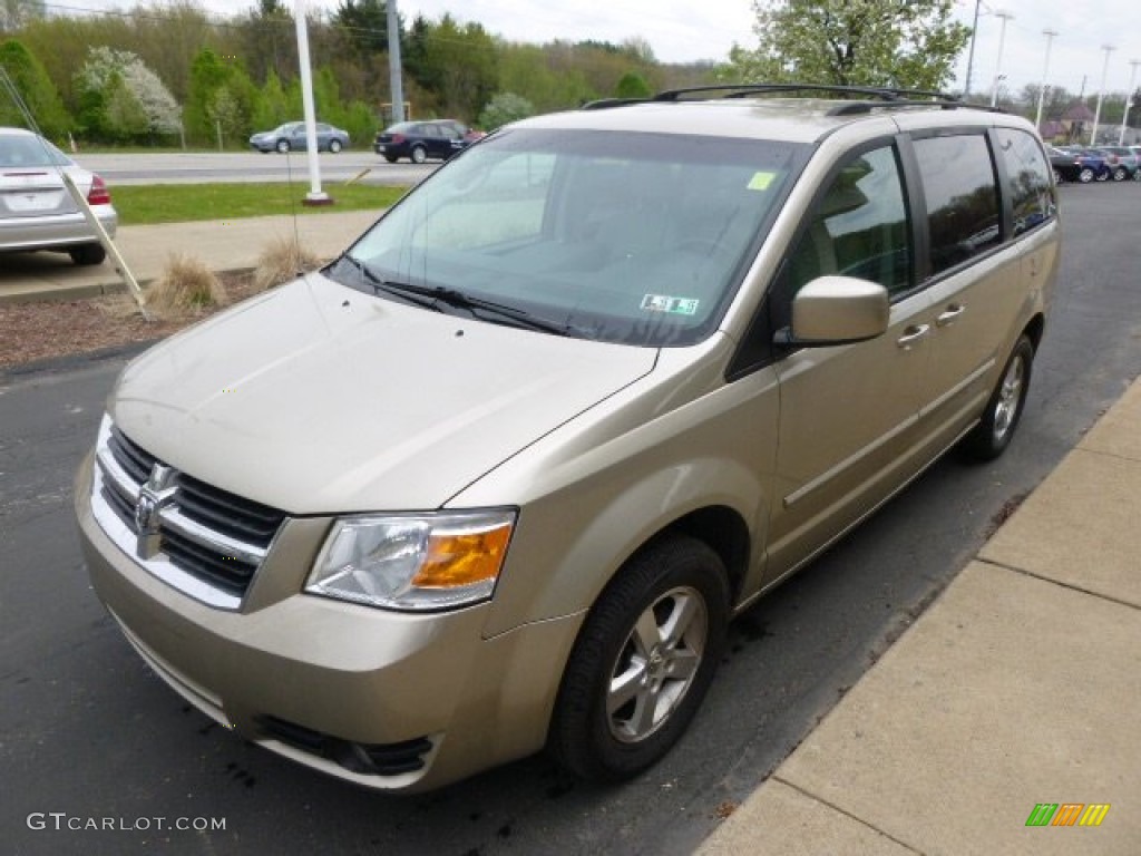 2008 Grand Caravan SXT - Light Sandstone Metallic / Medium Slate Gray/Light Shale photo #4