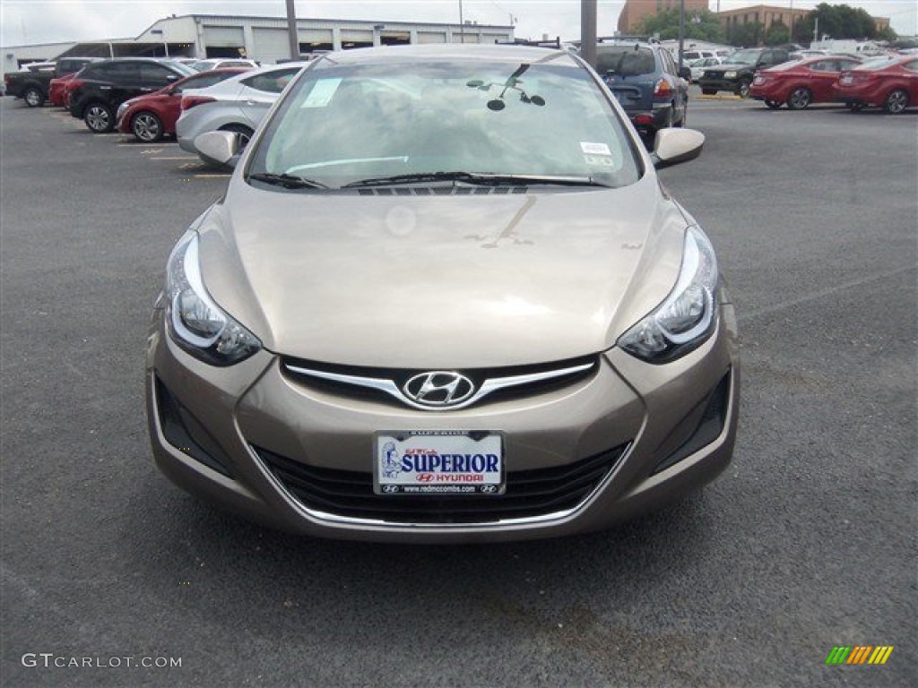 2014 Elantra SE Sedan - Bronze / Beige photo #2