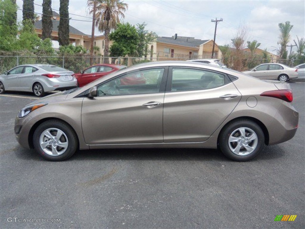 2014 Elantra SE Sedan - Bronze / Beige photo #3
