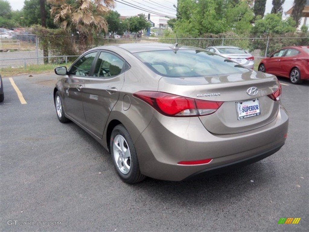 2014 Elantra SE Sedan - Bronze / Beige photo #4
