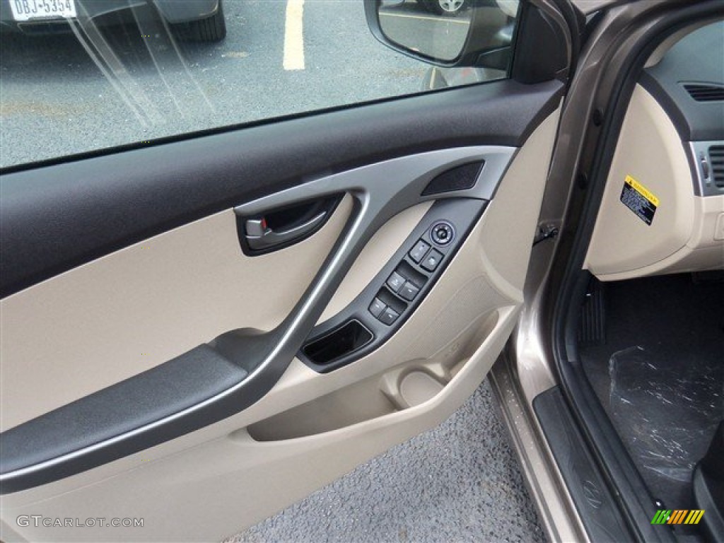 2014 Elantra SE Sedan - Bronze / Beige photo #5