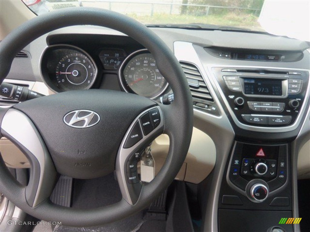 2014 Elantra SE Sedan - Bronze / Beige photo #7