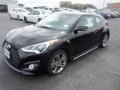 2014 Ultra Black Hyundai Veloster Turbo  photo #1