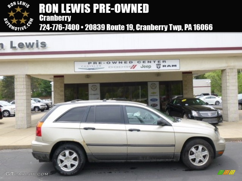 2005 Pacifica AWD - Linen Gold Metallic Pearl / Light Taupe photo #1
