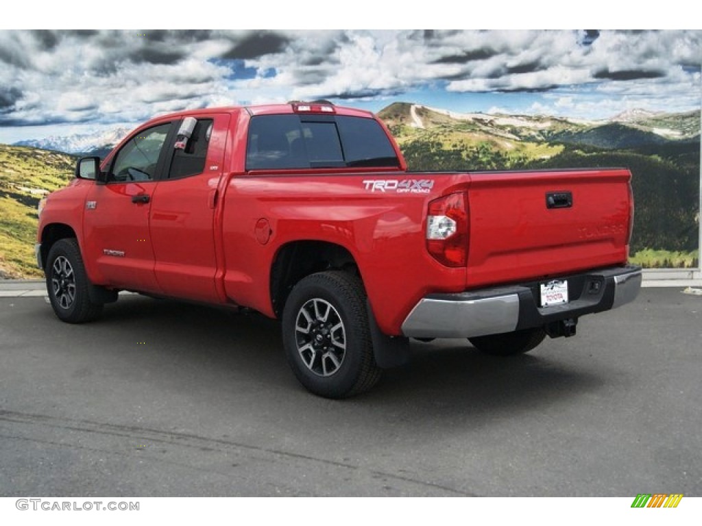 2014 Tundra SR5 TRD Double Cab 4x4 - Radiant Red / Black photo #3