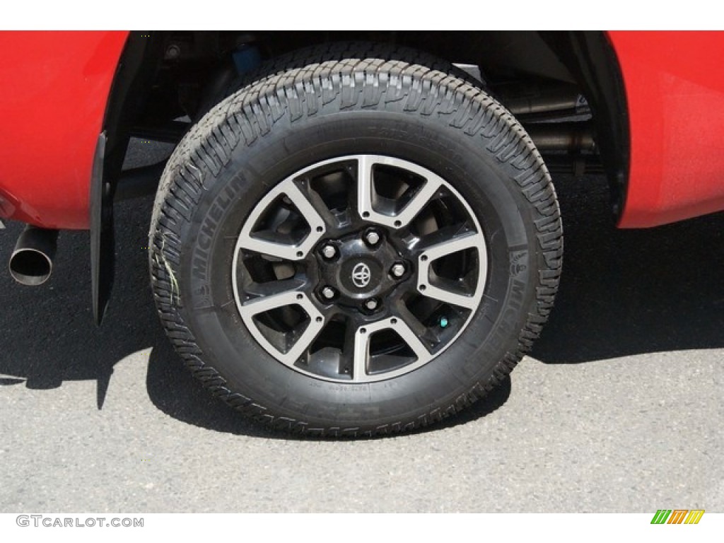 2014 Tundra SR5 TRD Double Cab 4x4 - Radiant Red / Black photo #9