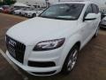 Carrara White - Q7 3.0 TFSI quattro S Line Package Photo No. 3
