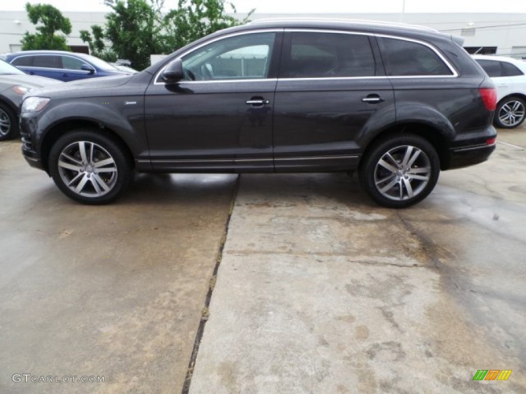 2014 Q7 3.0 TFSI quattro - Lava Gray Pearl / Black photo #4