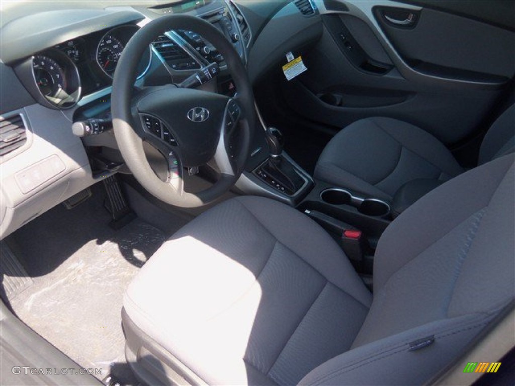 2014 Elantra SE Sedan - Blue / Gray photo #6