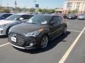 2014 Ultra Black Hyundai Veloster Turbo  photo #1