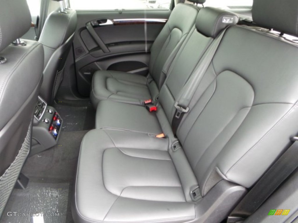 Black Interior 2014 Audi Q7 3.0 TFSI quattro Photo #93361496