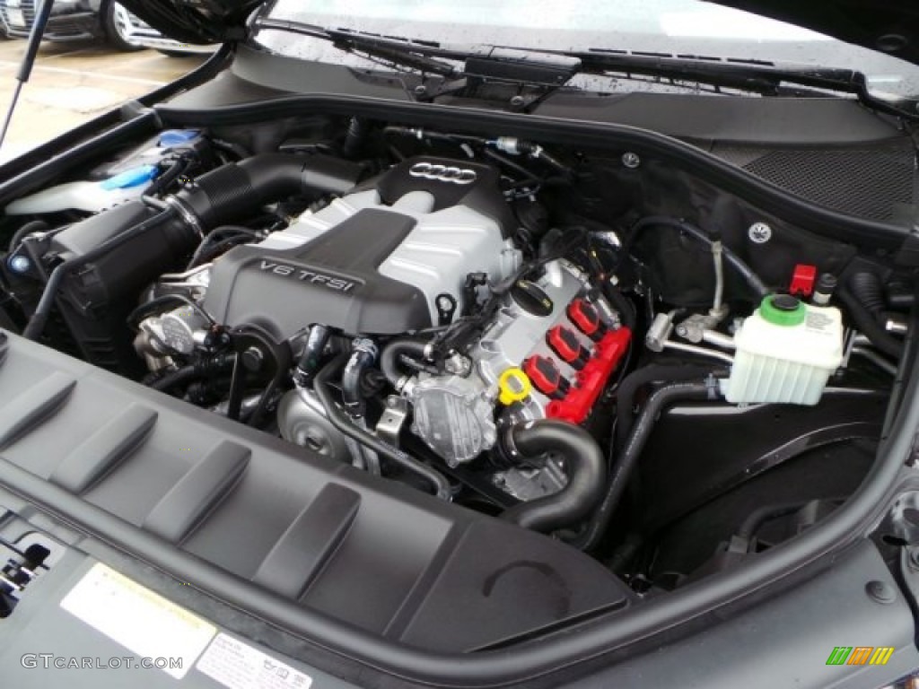 2014 Audi Q7 3.0 TFSI quattro 3.0 Liter Supercharged TFSI DOHC 24-Valve VVT V6 Engine Photo #93361628