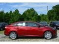 Ruby Red - Focus Titanium Sedan Photo No. 2