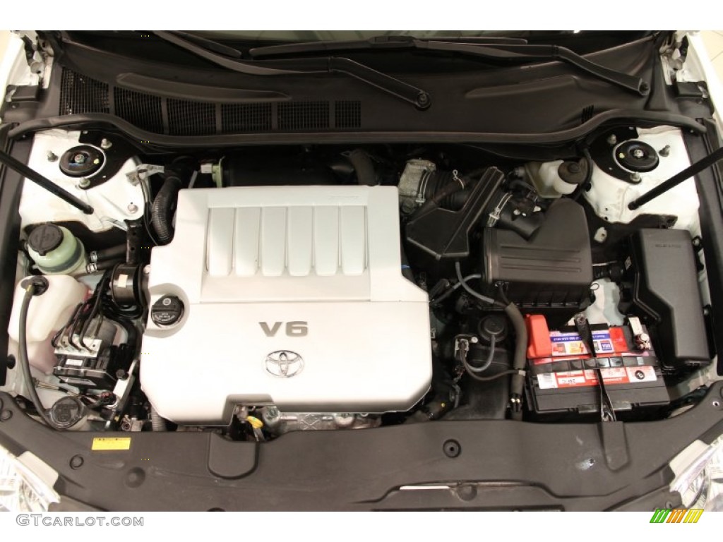 2009 Camry LE V6 - Super White / Bisque photo #15