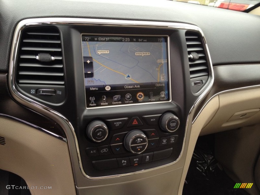 2014 Grand Cherokee Limited 4x4 - Cashmere Pearl / New Zealand Black/Light Frost photo #10