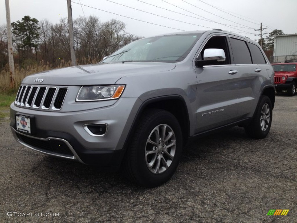 2014 Grand Cherokee Limited 4x4 - Billet Silver Metallic / Morocco Black photo #1