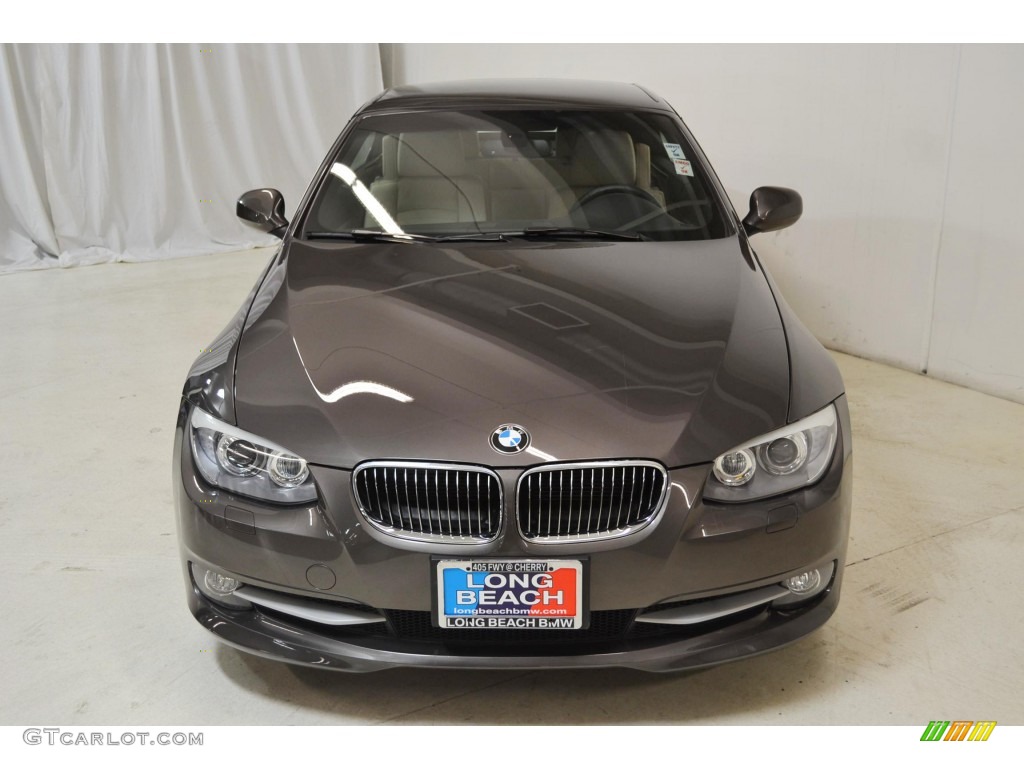 2011 3 Series 328i Convertible - Mojave Metallic / Oyster/Black Dakota Leather photo #4