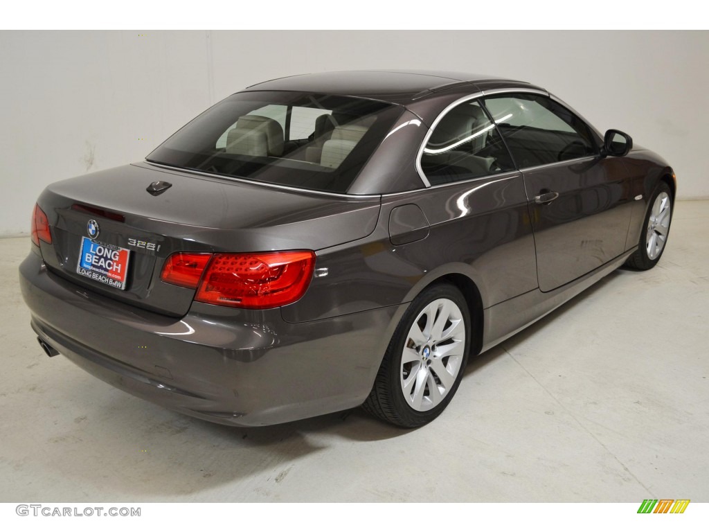 2011 3 Series 328i Convertible - Mojave Metallic / Oyster/Black Dakota Leather photo #5