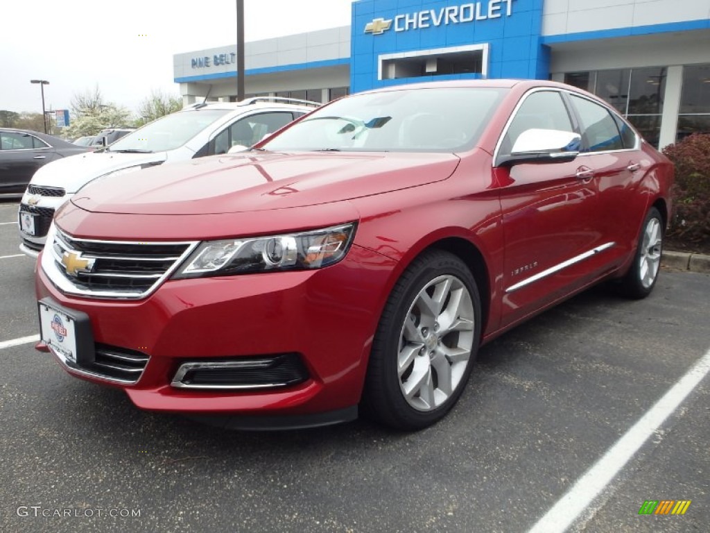 2014 Impala LTZ - Crystal Red Tintcoat / Jet Black photo #1