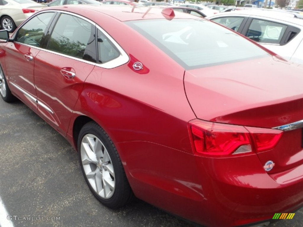 2014 Impala LTZ - Crystal Red Tintcoat / Jet Black photo #2