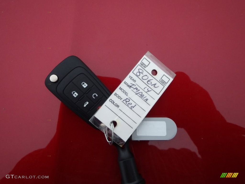 2014 Impala LTZ - Crystal Red Tintcoat / Jet Black photo #11