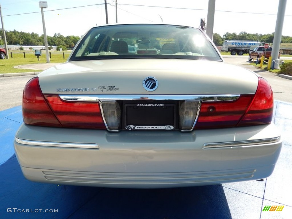 2004 Grand Marquis LS - Gold Ash Metallic / Medium Parchment photo #4