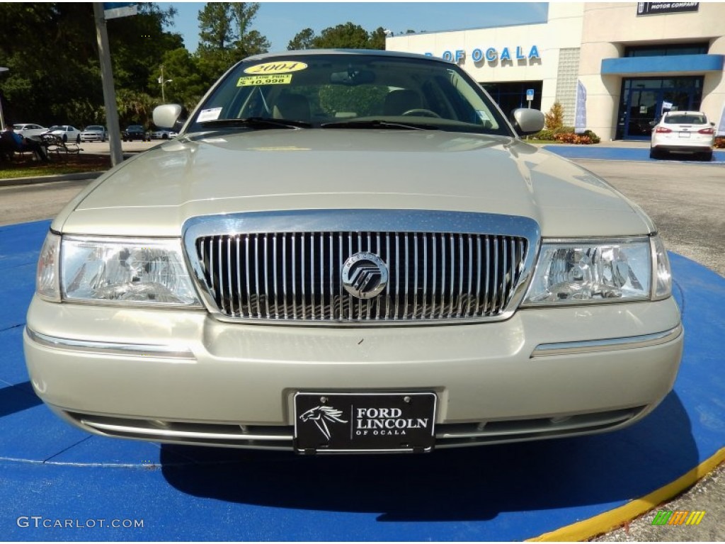 2004 Grand Marquis LS - Gold Ash Metallic / Medium Parchment photo #8