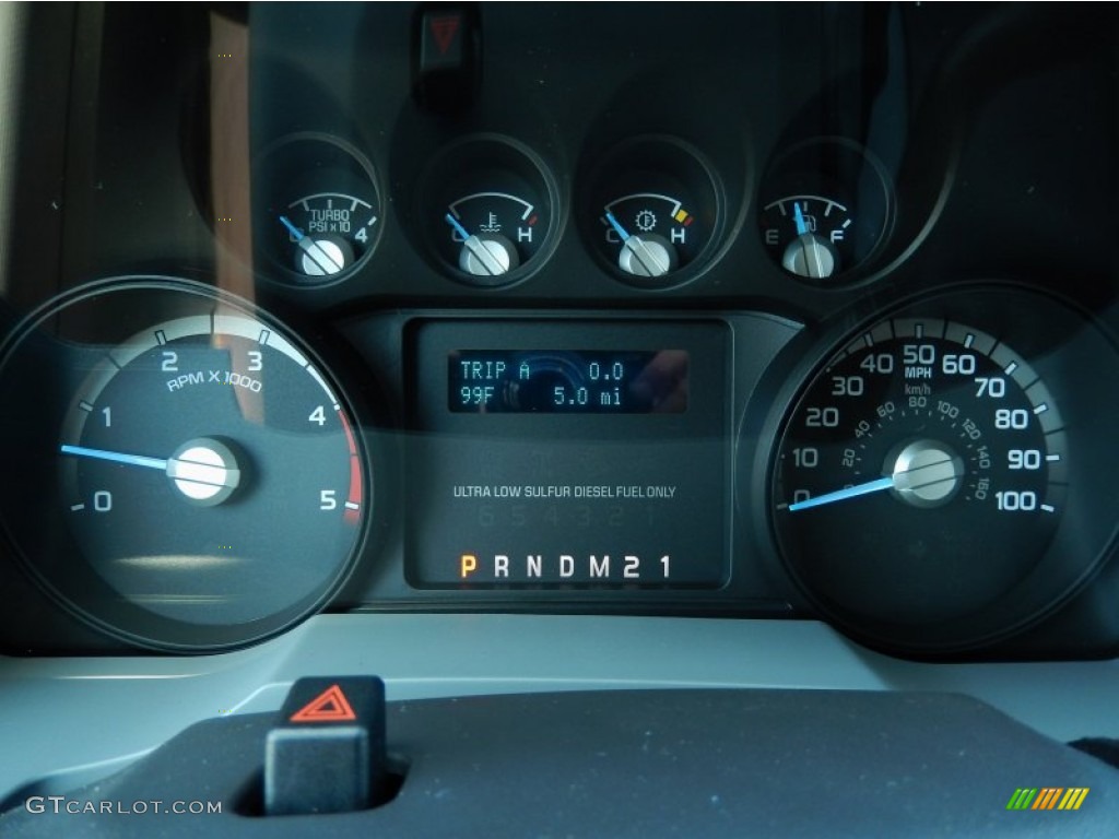 2015 Ford F250 Super Duty XL Crew Cab Gauges Photo #93371334