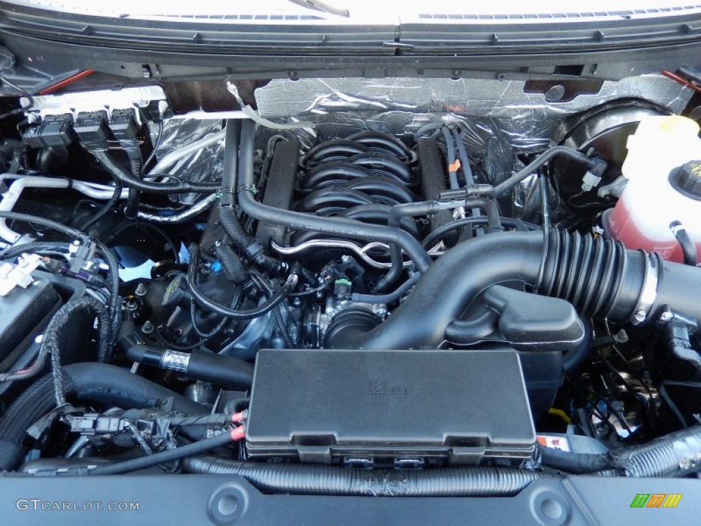 2014 Ford F150 STX SuperCab 5.0 Liter Flex-Fuel DOHC 32-Valve Ti-VCT V8 Engine Photo #93371981