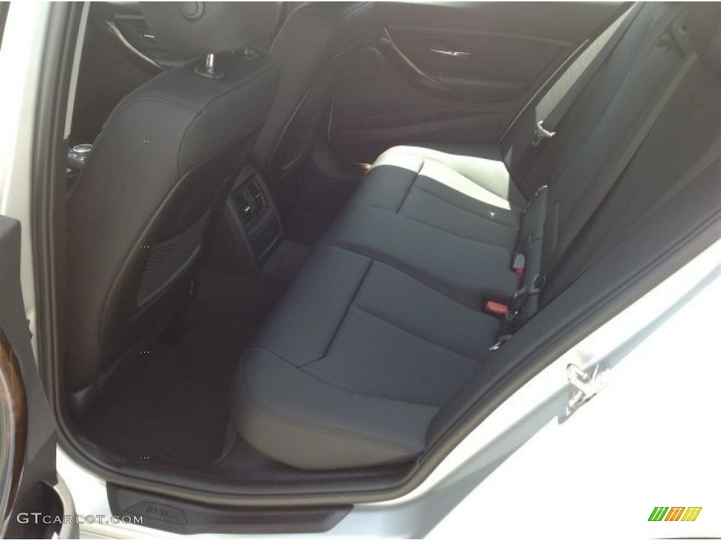 2014 3 Series 328i Sedan - Glacier Silver Metallic / Black photo #5