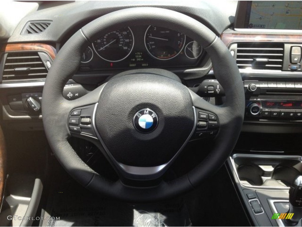 2014 3 Series 328i Sedan - Glacier Silver Metallic / Black photo #9