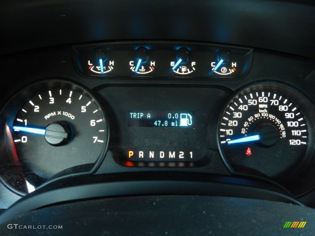 2014 Ford F150 STX SuperCab Gauges Photo #93372977