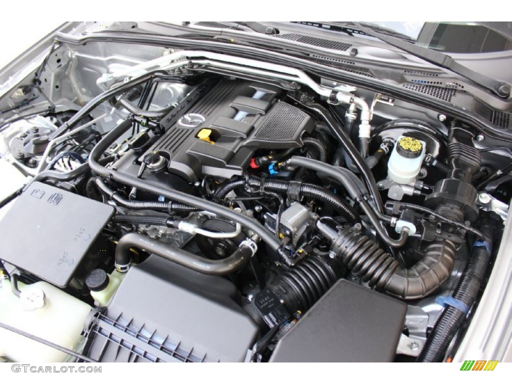 2013 Mazda MX-5 Miata Grand Touring Roadster 2.0 Liter MZR DOHC 16-Valve VVT 4 Cylinder Engine Photo #93373001