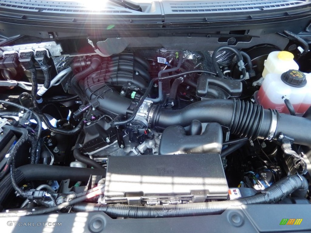 2014 Ford F150 STX SuperCab 3.7 Liter Flex-Fuel DOHC 24-Valve Ti-VCT V6 Engine Photo #93373016