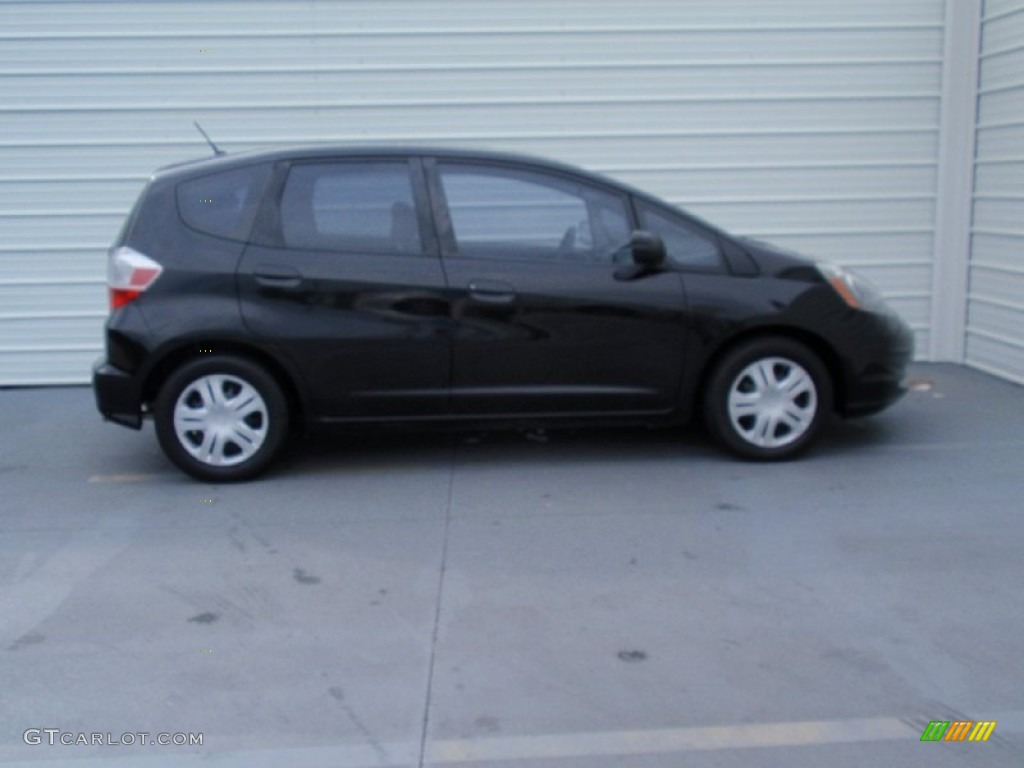 2009 Fit  - Crystal Black Pearl / Gray photo #3