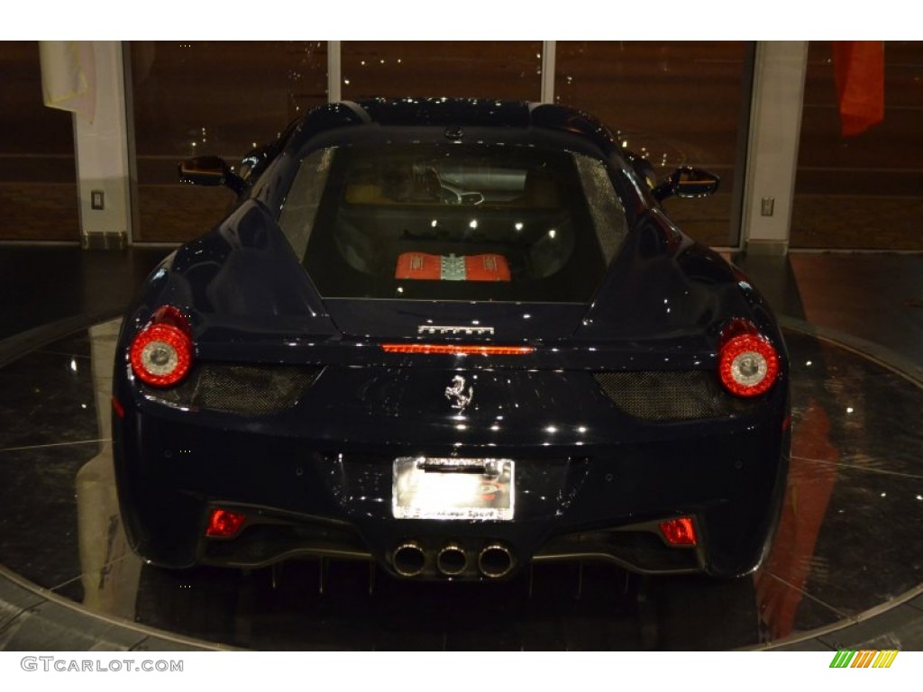 2010 458 Italia - Blue Scozia (Dark Blue) / Cuoio photo #5