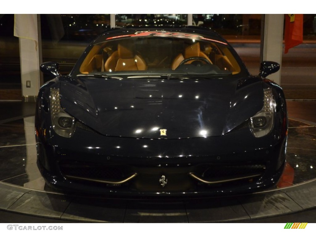 2010 458 Italia - Blue Scozia (Dark Blue) / Cuoio photo #10